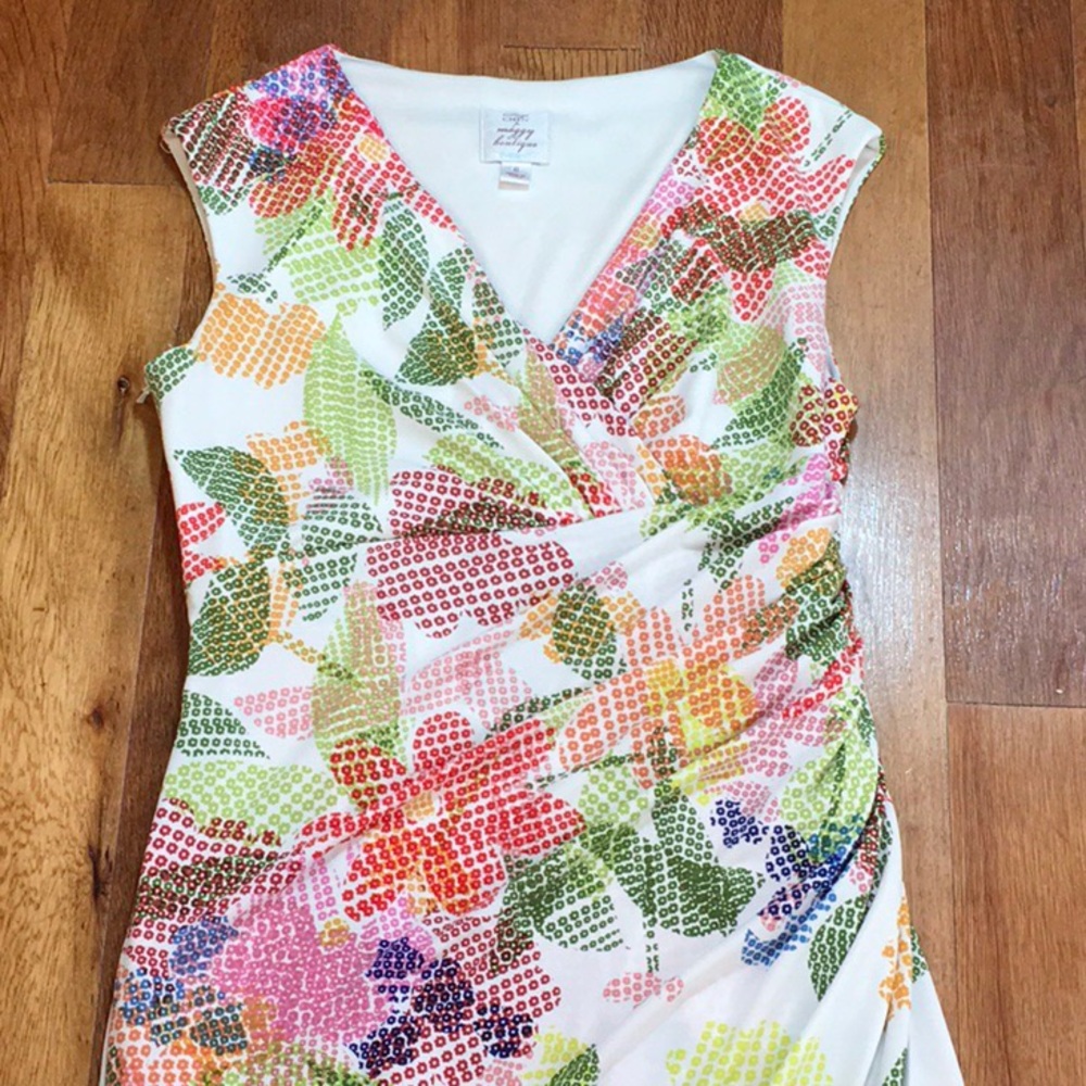 Fitted Floral Dress Suzi Chin Maggy Boutique